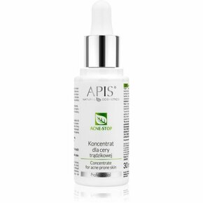 Apis Natural Cosmetics Acne-Stop Professional koncentrat za mastno k aknam nagnjeno kožo 30 ml