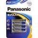 Panasonic alkalna baterija LR03EGE, Tip AAA, 1.5 V