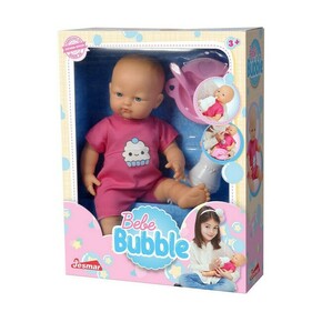 Lutka dojenček jesmar bubble roza 37 cm