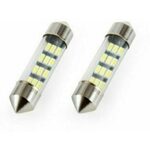 Amio avto led sijalka festoon c5w 12v 31mm 3014 9 led 2 kosa