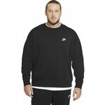 Nike Club Crew Mens Fleece Black/White 2XL Trenirka za fitnes