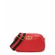 Torbica Liu Jo rdeča barva - rdeča. Majhna torbica iz kolekcije Liu Jo. Model na zapenjanje, izdelan iz ekološkega usnja.