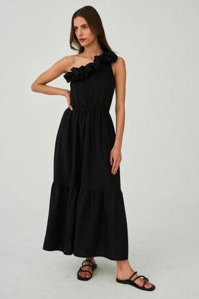Obleka Undress Code črna barva - črna. Obleka iz kolekcije Undress Code. Raven model