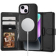 Tech-protect Wallet MagSafe knjižni ovitek za iPhone 15 Plus, črna