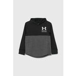 Under Armour Pulover UA Boys Rival Terry Hoodie-BLK XS