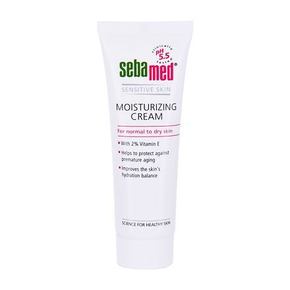 SebaMed Sensitive Skin Moisturizing dnevna krema za obraz za suho kožo 50 ml za ženske