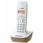 Panasonic KX-TG1611FXJ brezžični telefon, DECT, beli/bež