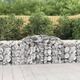 Vidaxl Obokane gabion košare 10 kosov 300x50x80/100 cm cinkano železo