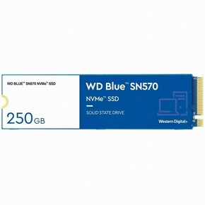 M.2 250GB WD Blue SN570 NVMe PCIe 3.0 x 4