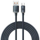 BASEUS kabel USB serije Crystal Shine za hitro polnjenje in prenos podatkov USB Type A - USB Type C 100W 2m črn (CAJY000501)