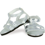 Petitcollin Petitcollinovi srebrni sandali (za punčko 39-48 cm)