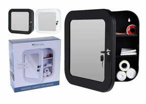 WEBHIDDENBRAND Odlična medicinska omarica z ogledalom bela KO-C80602000bila
