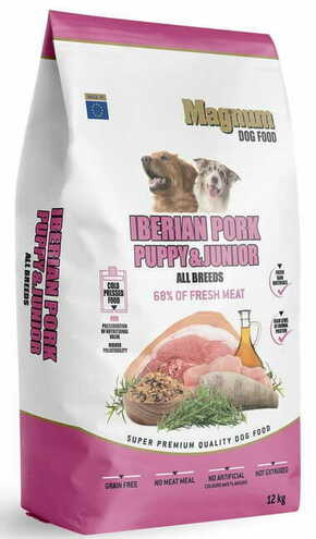 Magnum Iberian Pork Puppy &amp; Junior All Breed pasja hrana za vse pasme