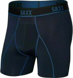 SAXX Kinetic Boxer Brief Navy/City Blue M Aktivno spodnje perilo