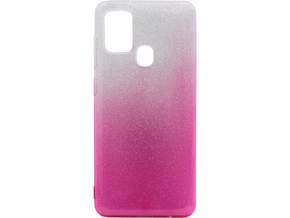 Chameleon Samsung Galaxy A21s - Gumiran ovitek (TPUB) - roza