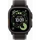 Apple Watch Ultra 3 Black Titanium, Black / Charcoal Trail Loop 49mm LTE pametna ura