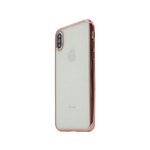 Chameleon Apple iPhone X / XS - Gumiran ovitek (TPUE) - rob roza-zlat
