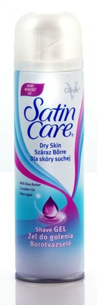 Gillette gel za britje Satin Care Dry