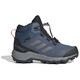 Otroški čevlji adidas TERREX MID GTX, wonder steel/grey three/semi impact orange (EU 36)