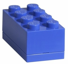 LEGO mini škatla 8 - modra 46 x 92 x 43 mm