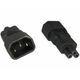 Premium adapter kabla IEC C14 na IEC C5 "trikotnik" 230V, 10A