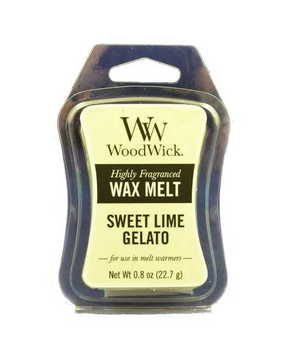 Woodwick dišeč vosek Sweet Lime Gelato