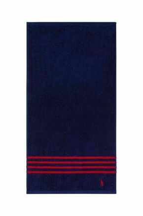 Majhna bombažna brisača Ralph Lauren Guest Towel Travis - mornarsko modra. Majhna bombažna brisača iz kolekcije Ralph Lauren. Model izdelan iz tekstilnega materiala.