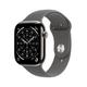 Apple Watch Series 11 Natural Titanium, Stone Gray Sport Band S/M 46mm LTE pametna ura