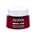 AHAVA Mineral Mud Brightening &amp; Hydrating maska za obraz za vse tipe kože 50 ml za ženske