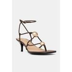 Sandali Guess FLTAYS ELE03 Rjava