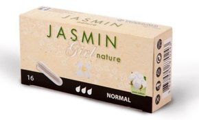WEBHIDDENBRAND Jasmin Nature Normal 16/12 bombažni higienski tamponi