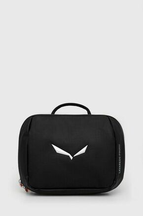 Kozmetična torbica Salewa Lavaredo črna barva - črna. Kozmetična torbica iz kolekcije Salewa. Model izdelan iz trpežnega materiala z ripstop tkanjem.