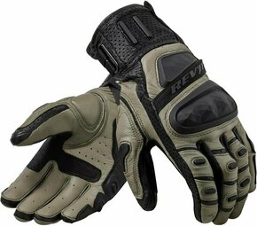 Rev'it! Gloves Cayenne 2 Black/Sand L Motoristične rokavice