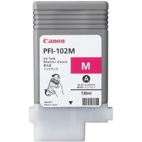 Canon PFI-102M črnilo vijoličasta (magenta)/črna (black)