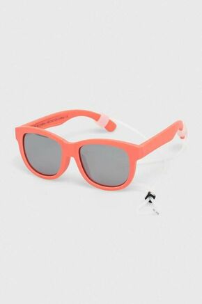 Otroška sončna očala zippy roza barva - roza. Otroški sončna očala iz kolekcije zippy. Model z zrcalnimi stekli in okvirjem iz plastike.