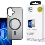 Ovitek 3MK Frosty MagCase iPhone 16 Plus black ()