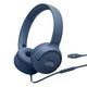 JBL Tune 520C Blue slušalke, USB, modre, 103dB/mW, mikrofon