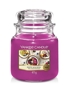 Yankee Candle dišeča sveča Exotic Acai Bowl Klasična srednja