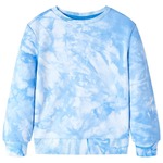 vidaXL Otroški pulover nežno modra 140