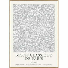 Plakat z okvirjem 50x70 cm Motif Classique – Malerifabrikken