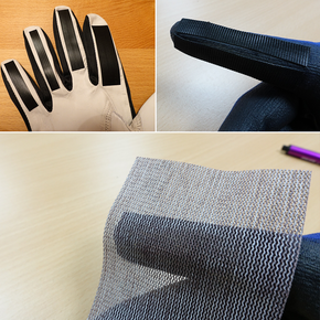 DIY brusne rokavice