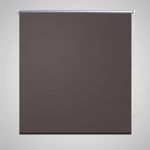 vidaXL Senčilo za Zatemnitev Okna 140 x 230 cm Kavno Rjave Barve