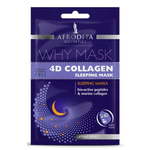 Kozmetika Afrodita Why Mask, 4D Collagen Lifting Effect nočna maska, 2x 6 ml