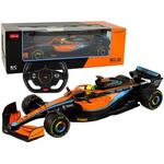 slomart Avto R/C dirkalni McLaren F1, oranžen, 1:12
