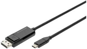 Digitus kabel USB TipC-DisplayPort 2m 8K 30Hz obojesmerni