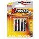 Ansmann Baterije X-Power Micro 4x AAA