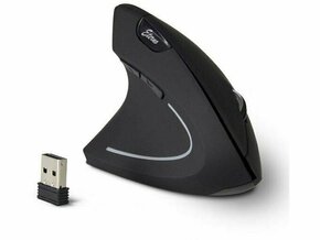 INTER-TECH Eterno KM-206L USB brezžična za levičarje optična vertikalna miška