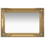 Stensko ogledalo v baročnem stilu 60x40 cm zlato