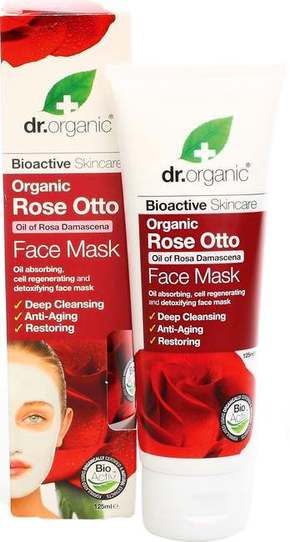 "Organic rose face mask - 125 ml"