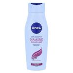 Nivea Diamond Gloss Care šampon za utrujene lase brez leska 400 ml za ženske